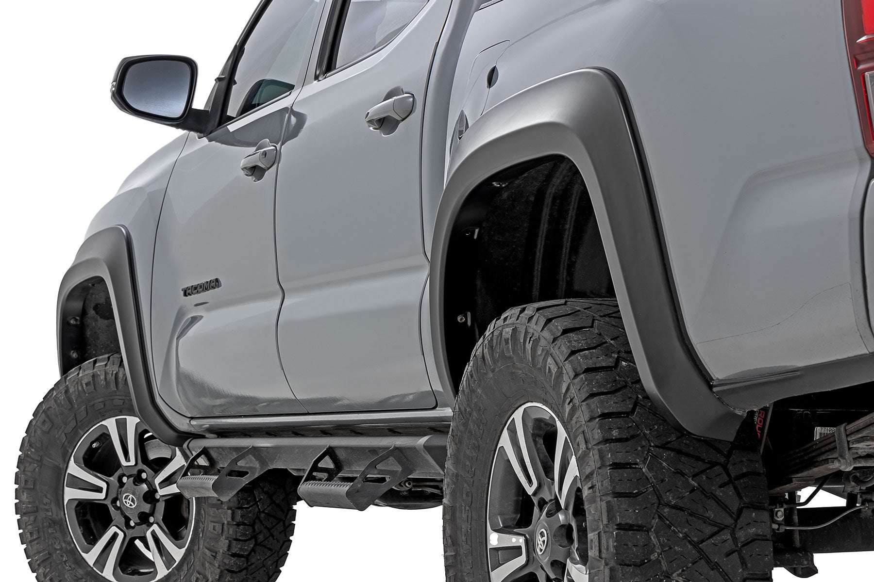 RC Sport Fender Flares | 218 Midnight Black Metallic | Toyota Tacoma (16-23) (manufacturer page)