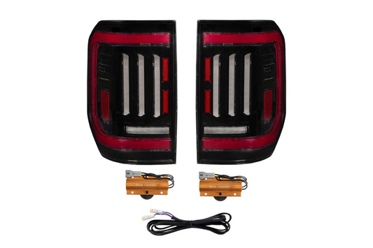 2022-2024 Ford Maverick LED Tail Lights Red (pair) - Tail Lights (Image 1 of 6)