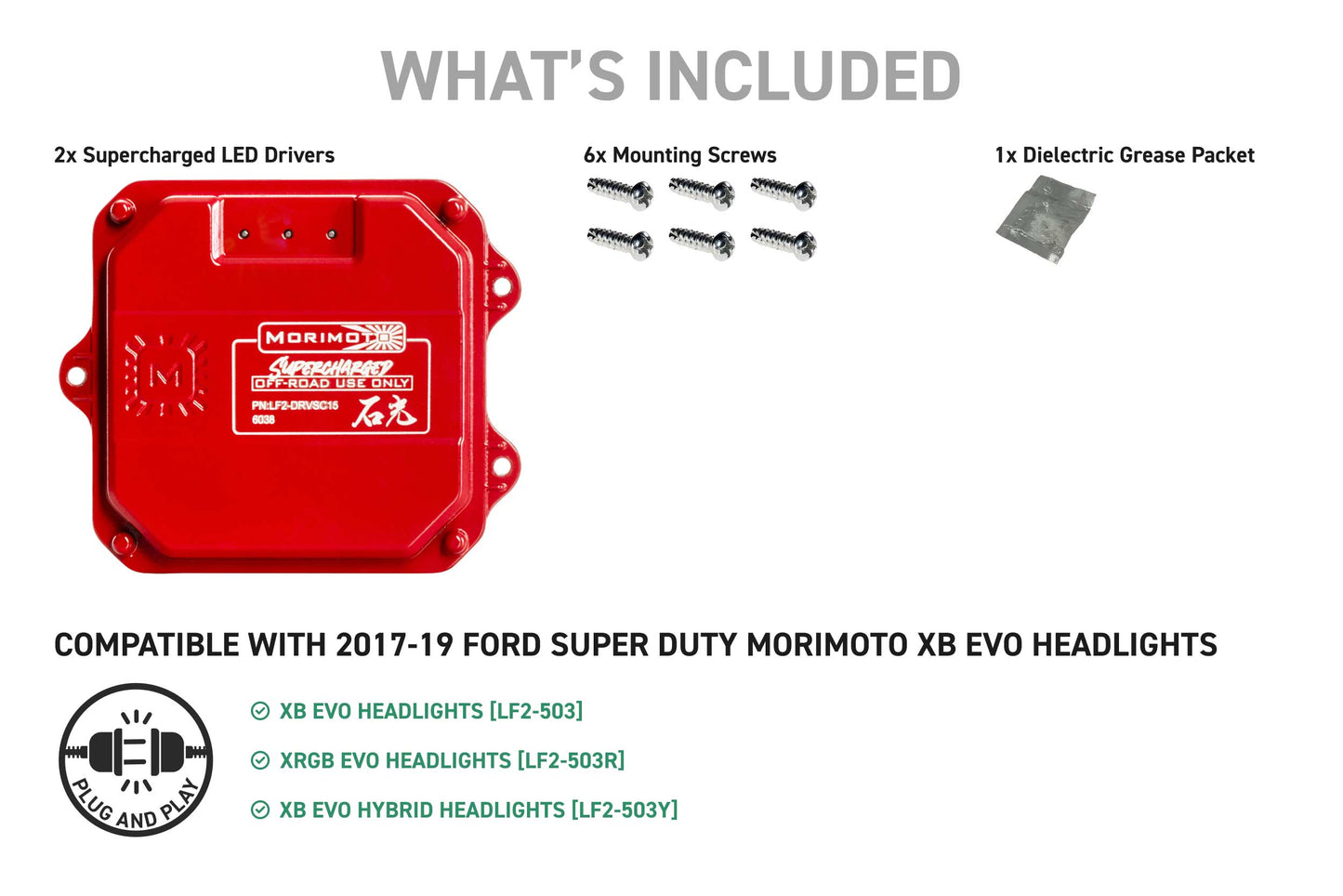 Supercharged Drivers: LF2-503 Series (Set) - Assembly Accessories (Image 5 of 6)