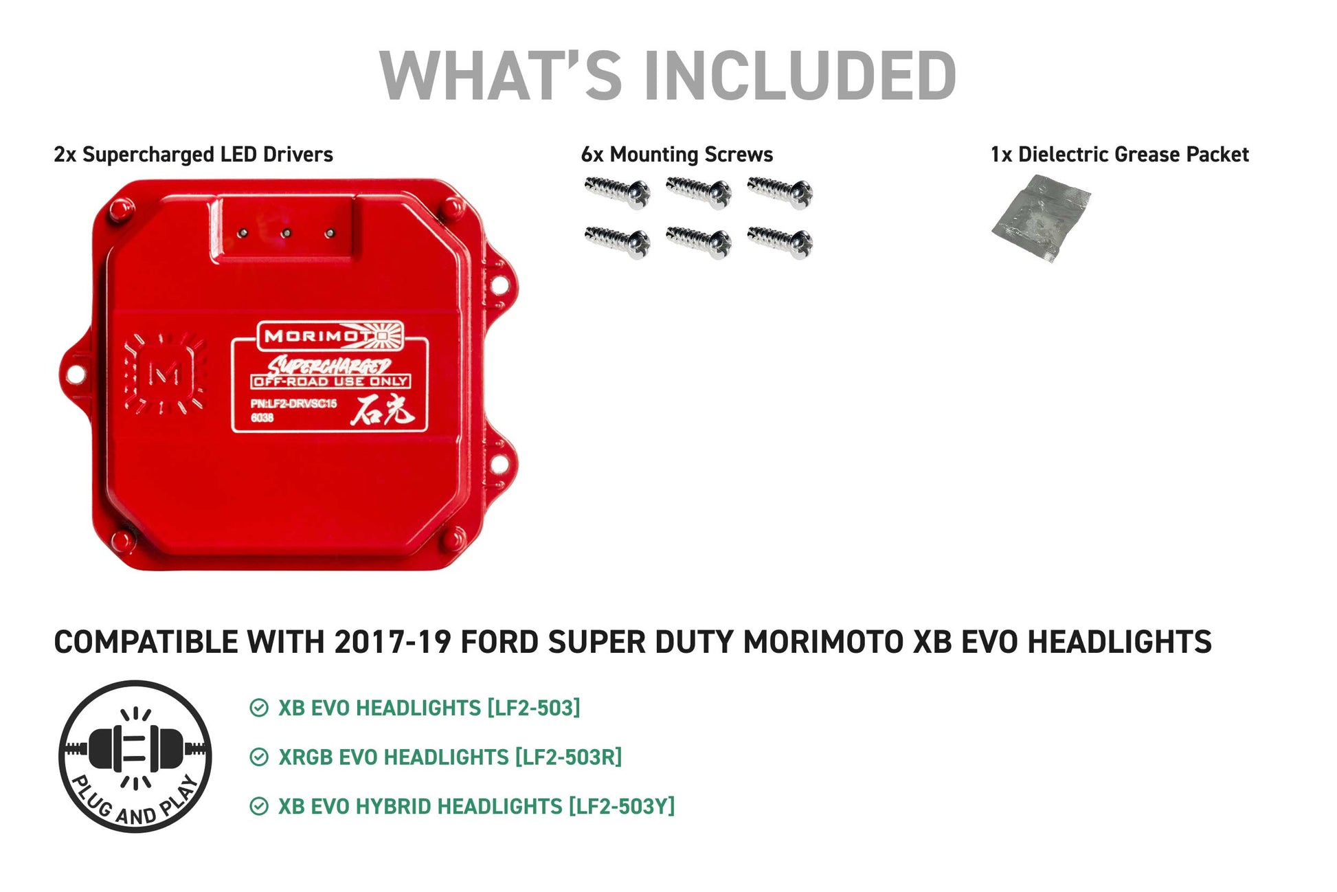 Supercharged Drivers: LF2-503 Series (Set) - Assembly Accessories (Image 5 of 6)