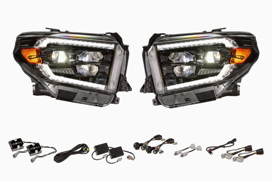 XB Evo Hybrid Headlights: 14-21 Toyota Tundra (Set) - Headlights (Image 1 of 6)