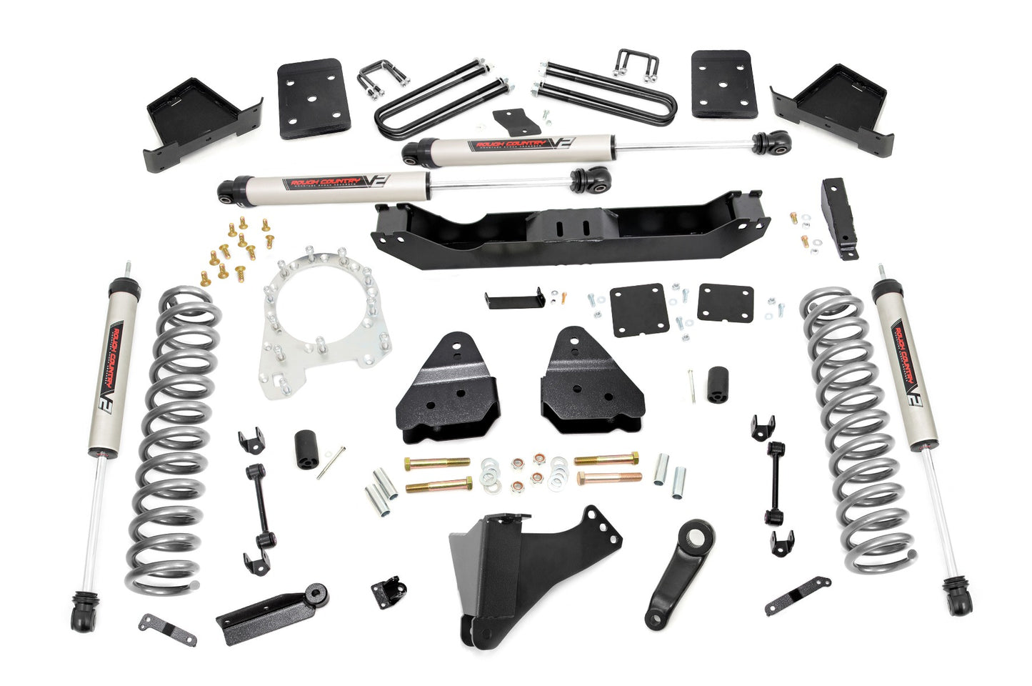 4.5 Inch Lift Kit | V2 Shocks | Ford F-250/F-350 Super Duty 4WD (2017-2022) - Susp Lift Kits 4wd (Image 1 of 6)