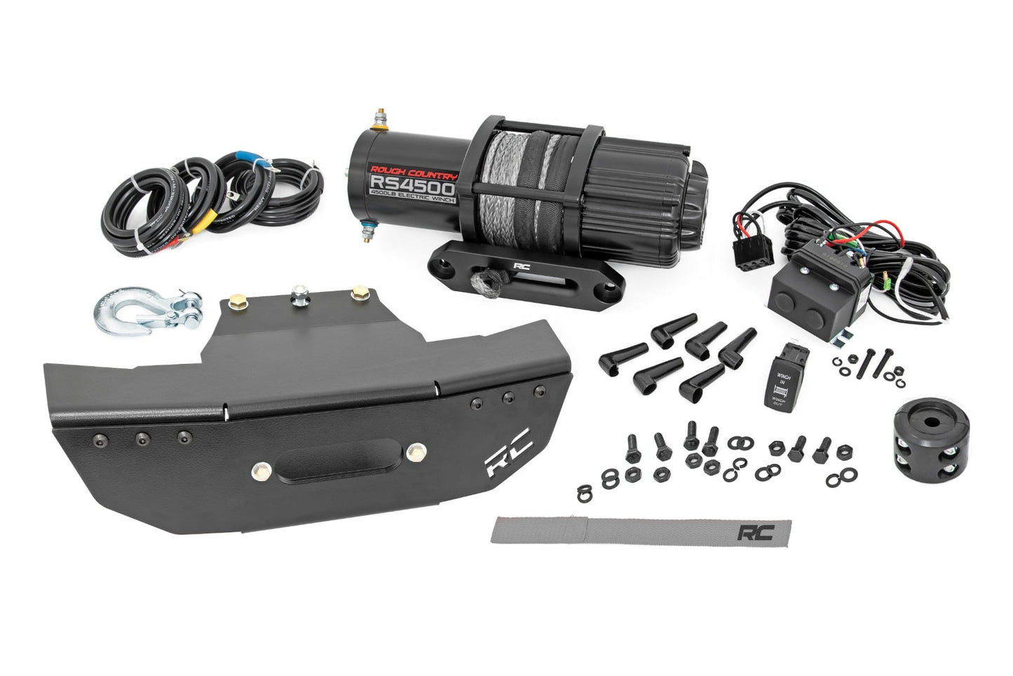Winch Mount | RS4500S | Polaris RZR Turbo S4 - Winches & Acc (Image 1 of 6)