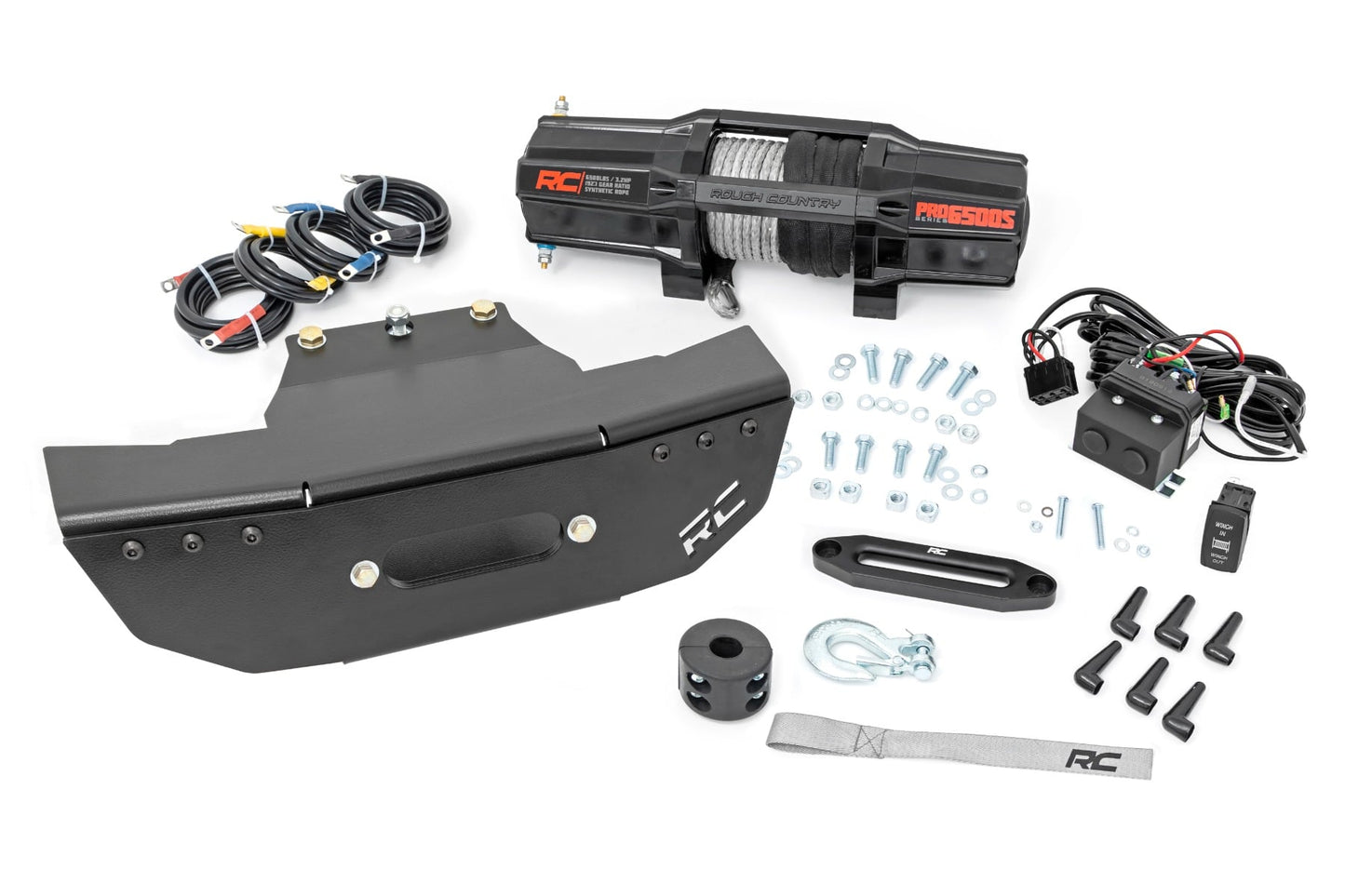 Winch Mount | RS4500S | Polaris RZR Turbo S4 - Winches & Acc (Image 1 of 6)