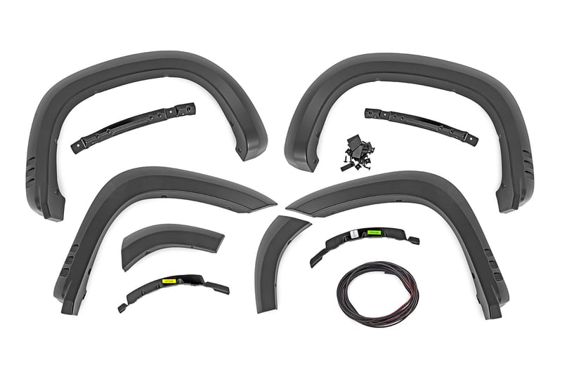 RC SF1 Fender Flares | GTL Desert Sand | Chevy Silverado 1500 2WD/4WD (19-26) (manufacturer page)