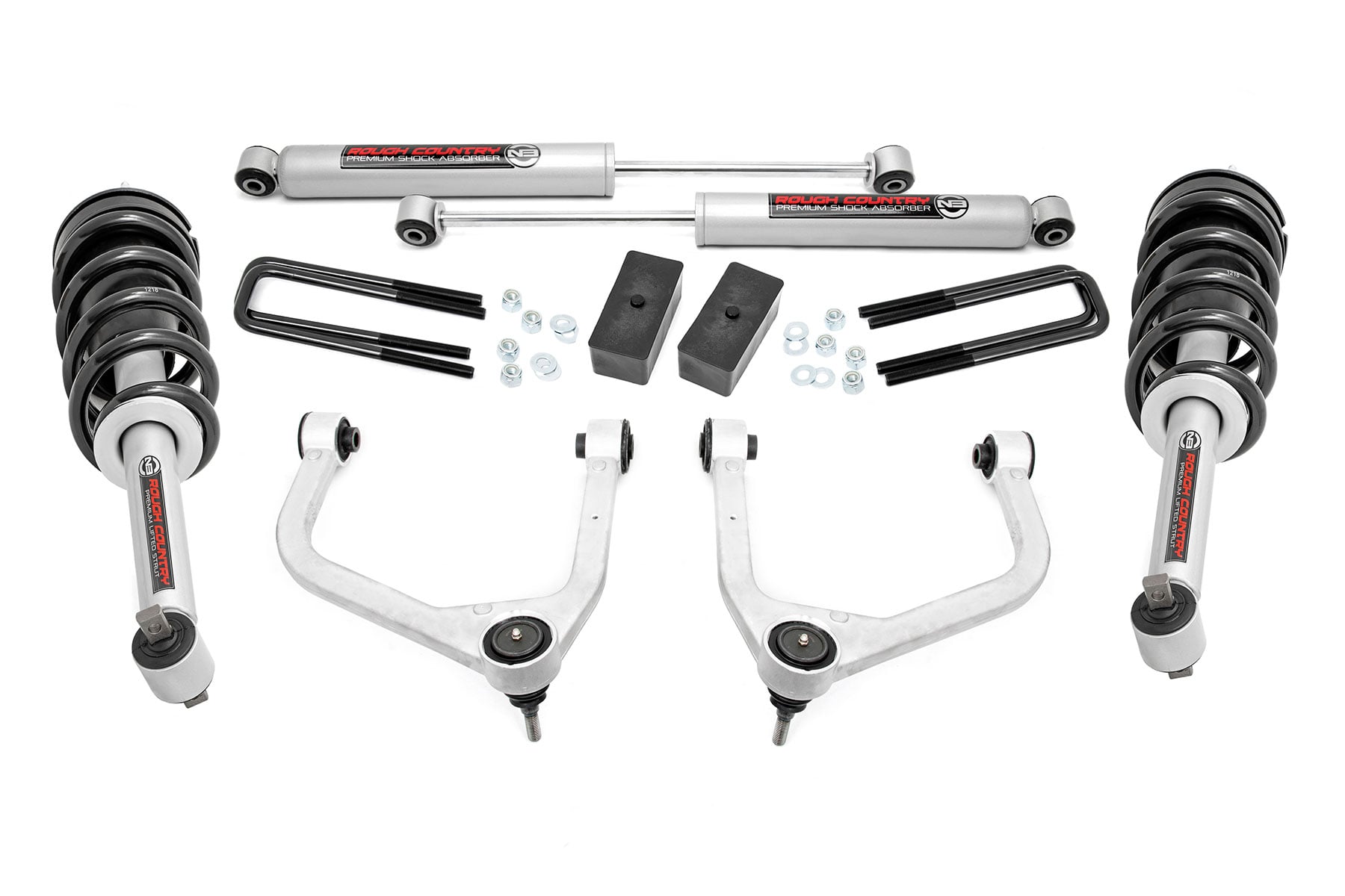 3.5 Inch Lift Kit | N3 Struts | GMC Sierra 1500 2WD/4WD (2019-2024) - Susp Lift Kits 4wd (Image 1 of 6)