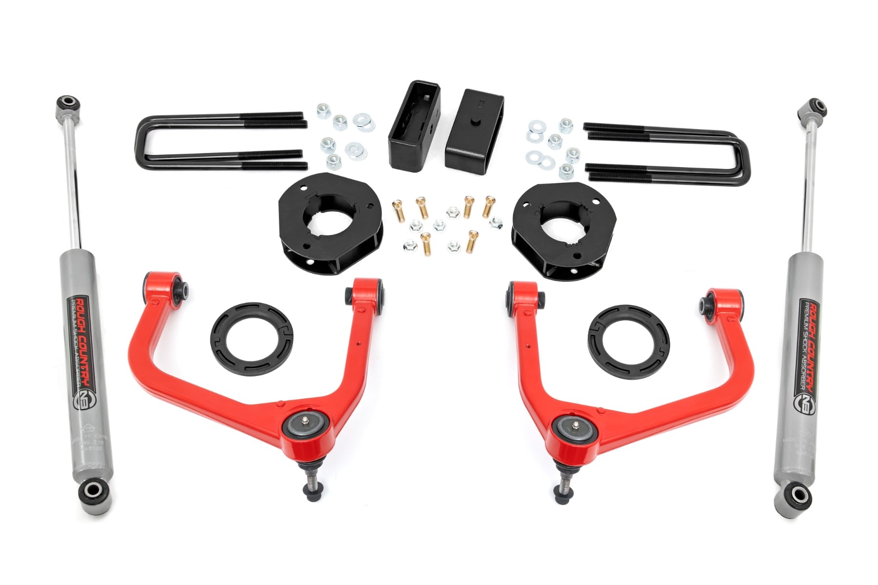 RC 3.5 Inch Lift Kit | Mono Leaf Rear | Vertex/V2 | GMC Sierra 1500 (19-24) (manufacturer page)