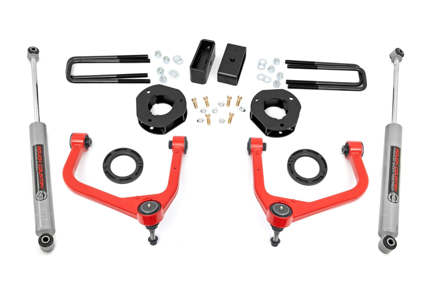 RC 3.5 Inch Lift Kit | N3 Struts | GMC Sierra 1500 2WD/4WD (2019-2024) (manufacturer page)