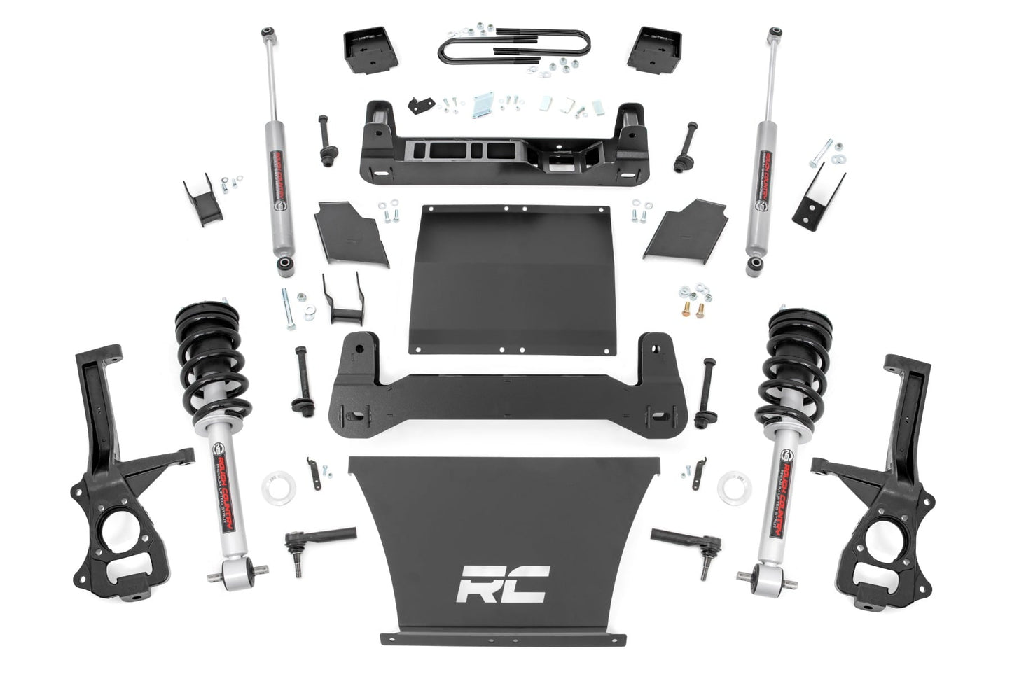 6 Inch Lift Kit |Mono Leaf Rear | N3 Struts | GMC Sierra 1500 2WD/4WD (25-26) - Susp Lift Kits 4wd (Image 1 of 6)