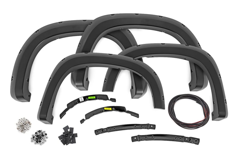 RC Pocket Fender Flares | GNO Slate Gray | Chevy Silverado 1500 2WD/4WD (22-26) (manufacturer page)