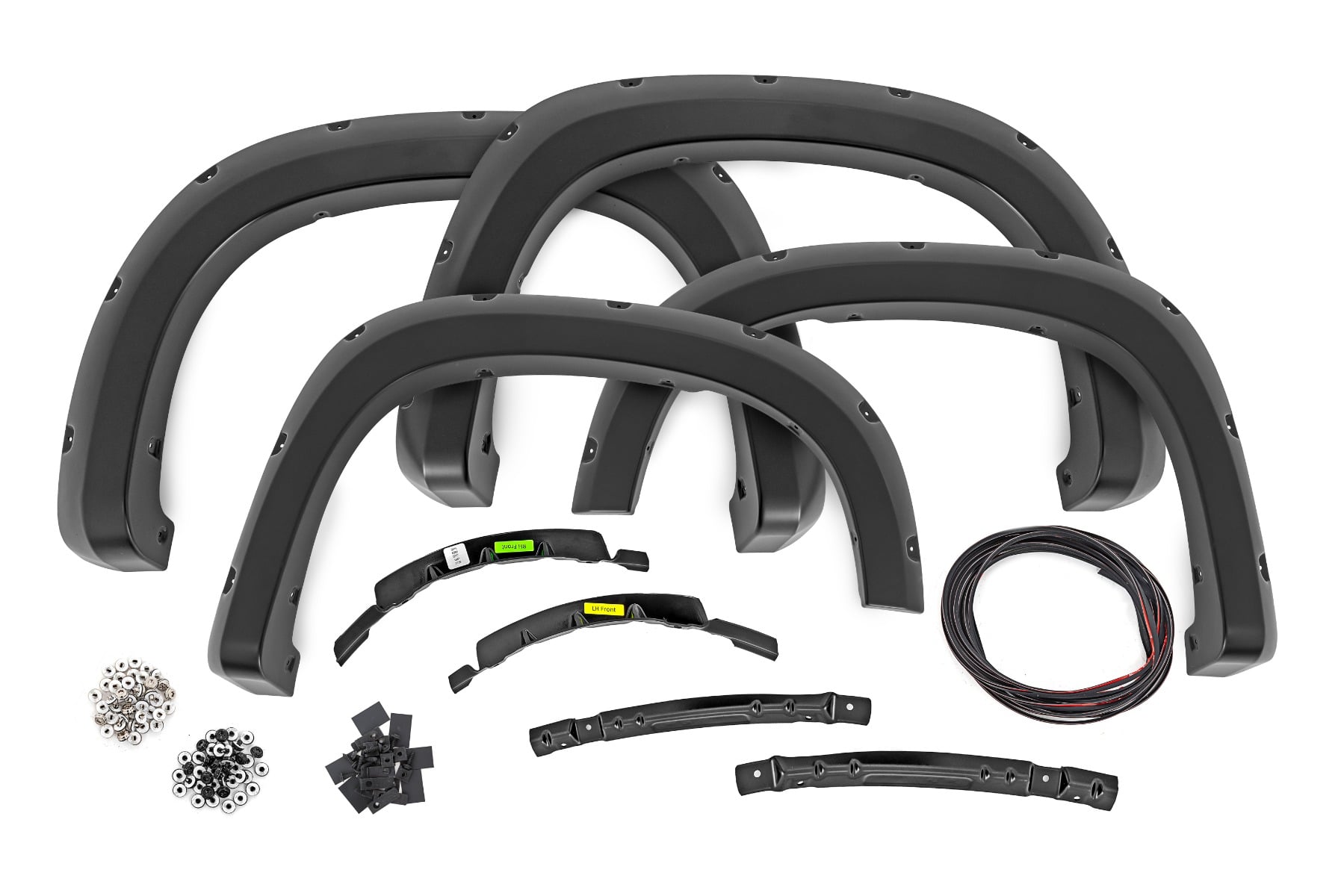 Pocket Fender Flares | G6M Dark Ash | Chevy Silverado 1500 2WD/4WD (22-26) - Fender Flares (Image 1 of 5)