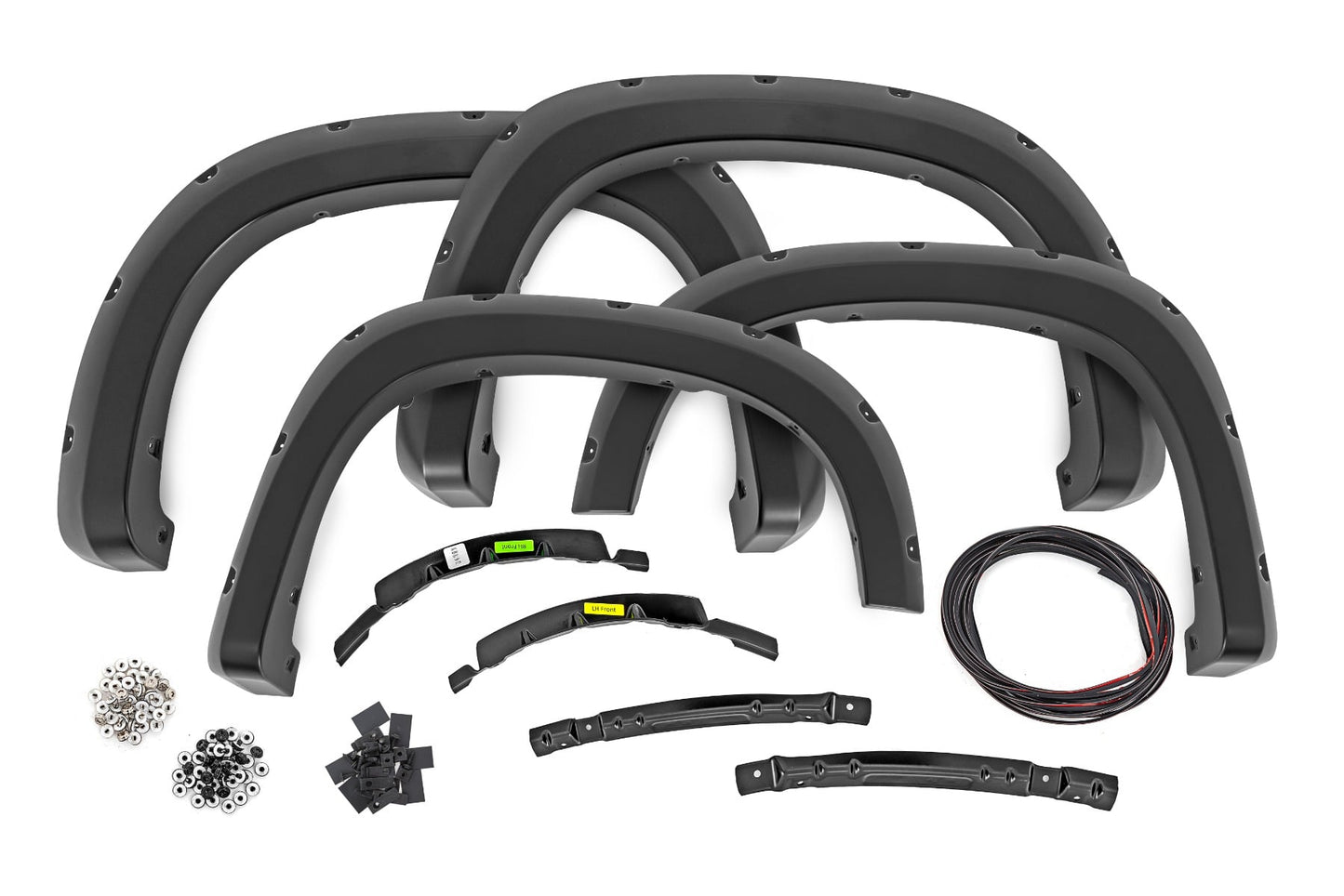 Pocket Fender Flares | G6M Dark Ash | Chevy Silverado 1500 2WD/4WD (22-26) - Fender Flares (Image 1 of 5)