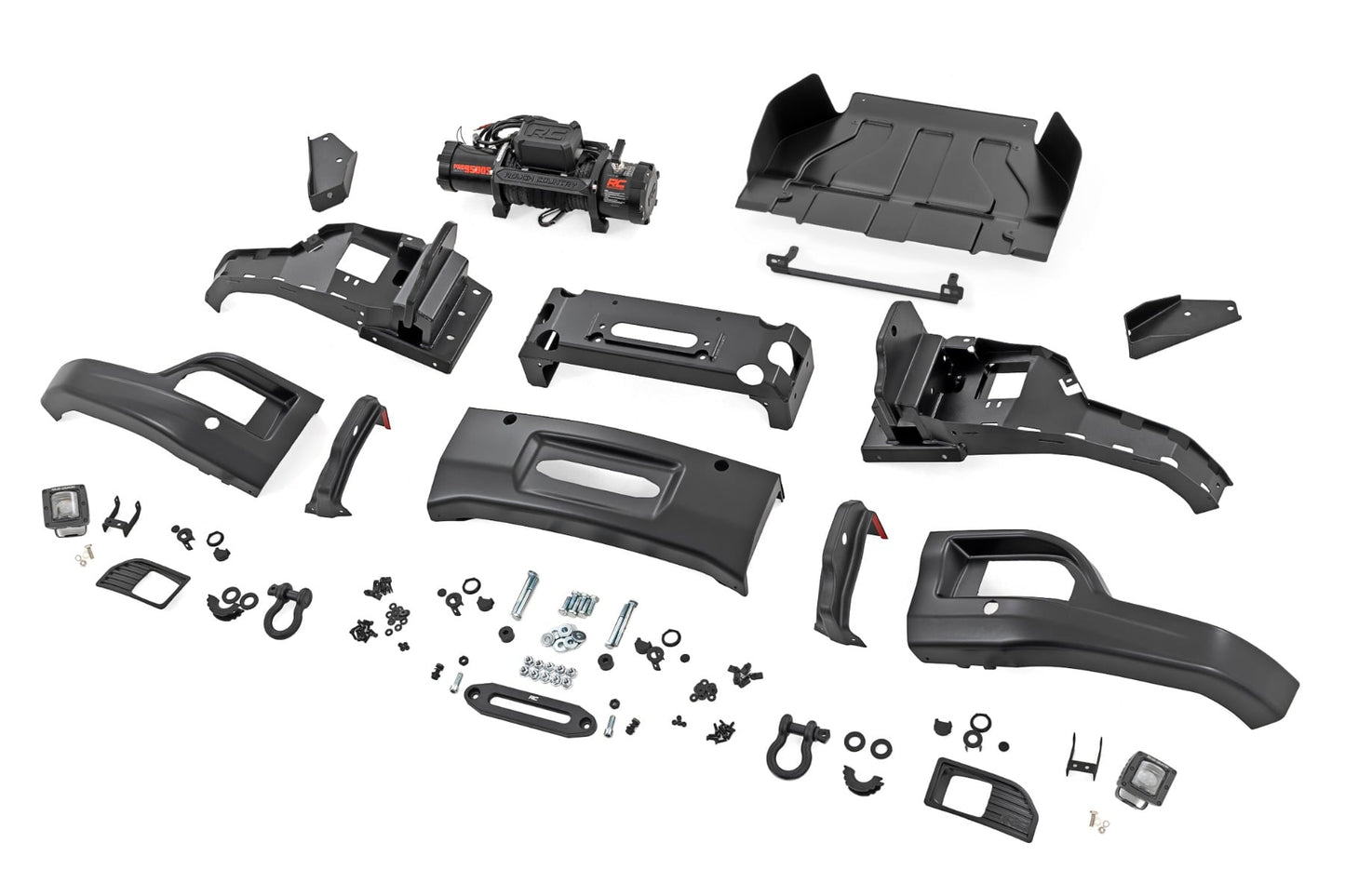 Front FXS Bumper | 12000S | GB8 Mosaic Black | Chevy Silverado 1500 (23-26) - Bumpers (Image 6 of 6)