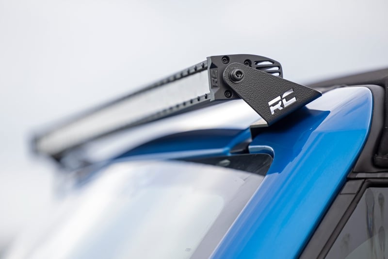 RC LED Light Kit | Upper Windshield | 50" Spectrum Single Row | Ford Bronco (21-26) (manufacturer page)