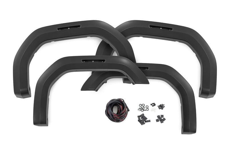 RC Sport Fender Flares | GCI Carbon Black | GMC Sierra 2500 HD/Sierra 3500 HD (20-26) (manufacturer page)