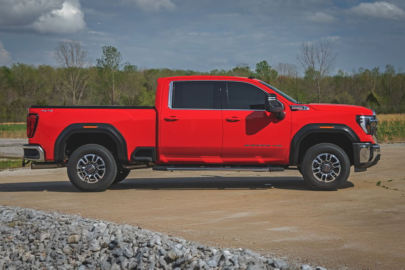 RC Sport Fender Flares | GCI Carbon Black | GMC Sierra 2500 HD/Sierra 3500 HD (20-26) (manufacturer page)