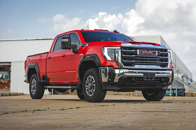 RC Sport Fender Flares | GCI Carbon Black | GMC Sierra 2500 HD/Sierra 3500 HD (20-26) (manufacturer page)