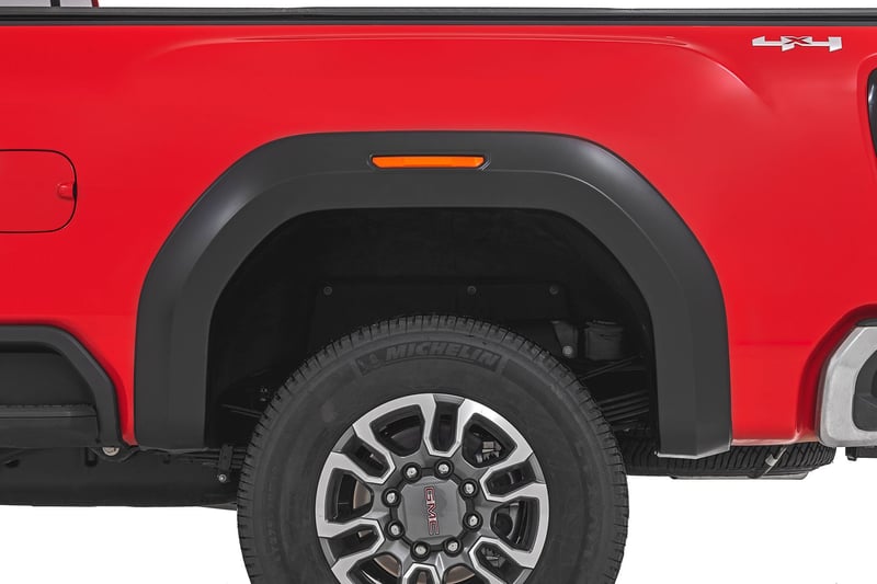 RC Sport Fender Flares | GCI Carbon Black | GMC Sierra 2500 HD/Sierra 3500 HD (20-26) (manufacturer page)