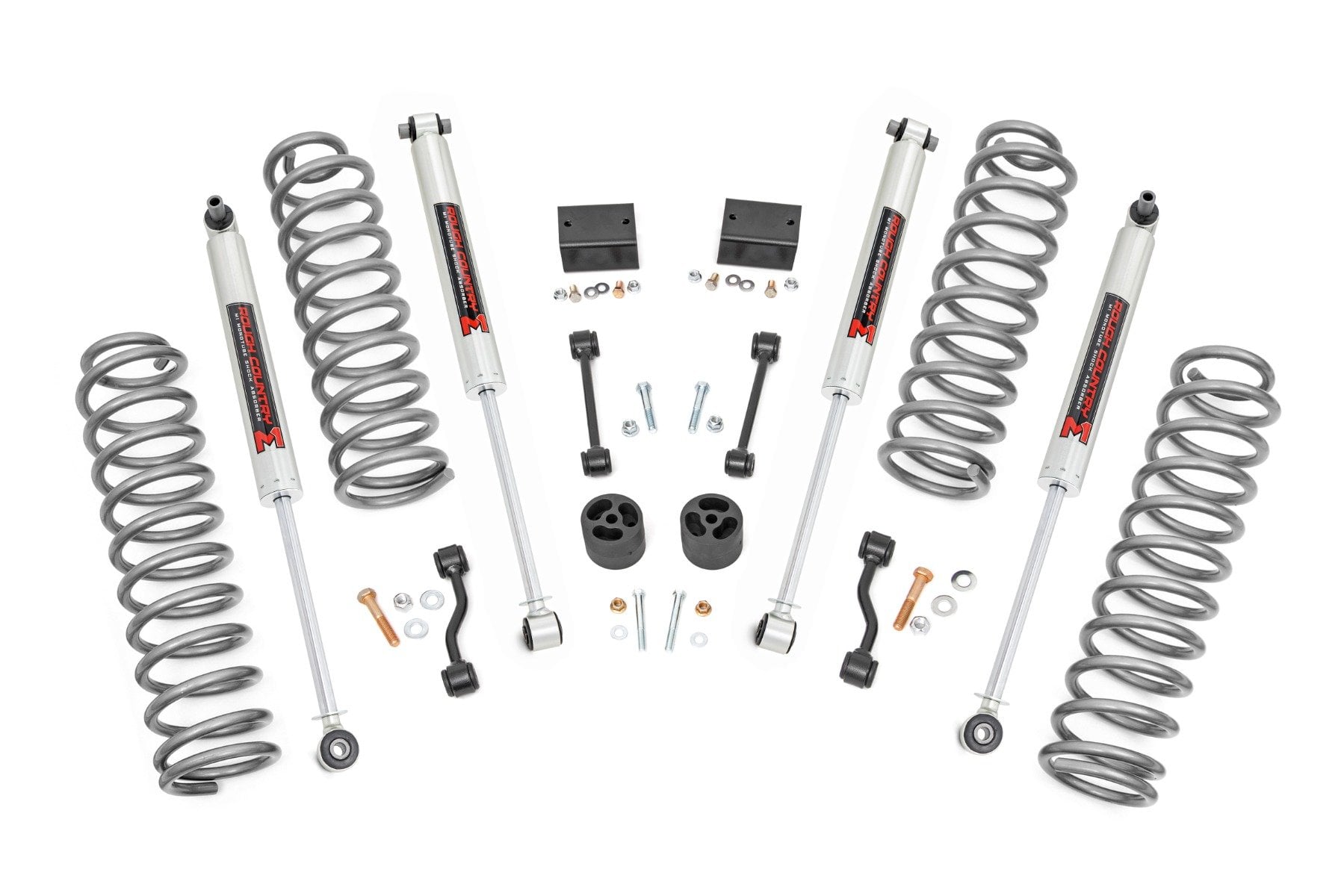 2.5 Inch Lift Kit | Coils | M1 | Jeep Wrangler Unlimited 4WD (2024-2026) - Susp Lift Kits 4wd (Image 1 of 6)
