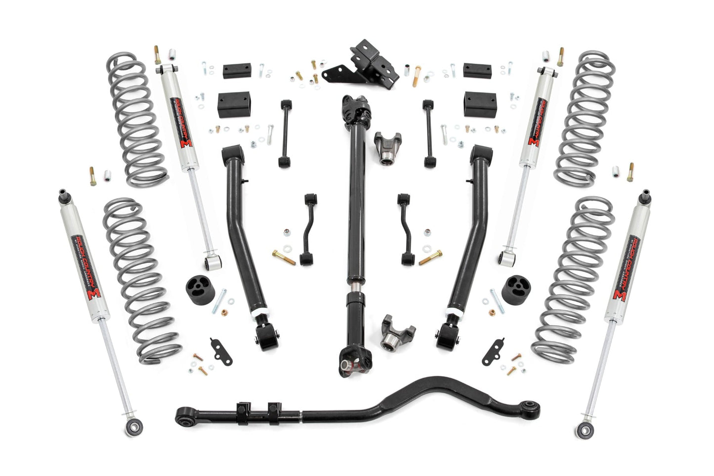 3.5 Inch Lift Kit | Adj Lower | FR D/S | M1 | Jeep Wrangler Unlimited Rubicon (18-23) - Susp Lift Kits 4wd (Image 1 of 6)