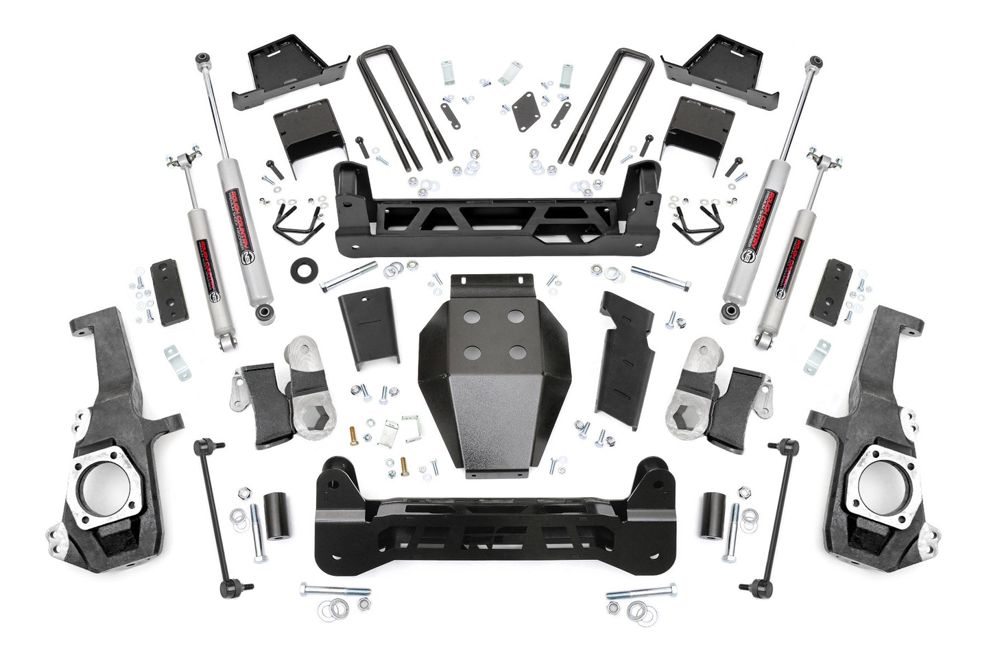 RC 7 Inch Lift Kit | NTD | Vertex Shocks | w/ Overloads | Chevy/GMC 2500HD/3500HD (20-26) (manufacturer page)