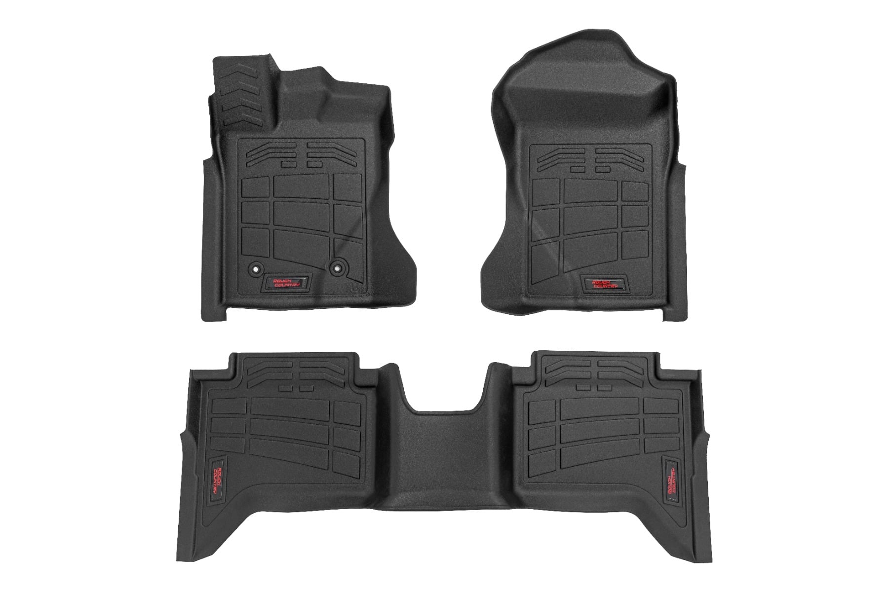 RC Sure-Fit Floor Mats | Front & Rear | Crew | Ford Ranger 2WD/4WD (2024-2026) (manufacturer page)