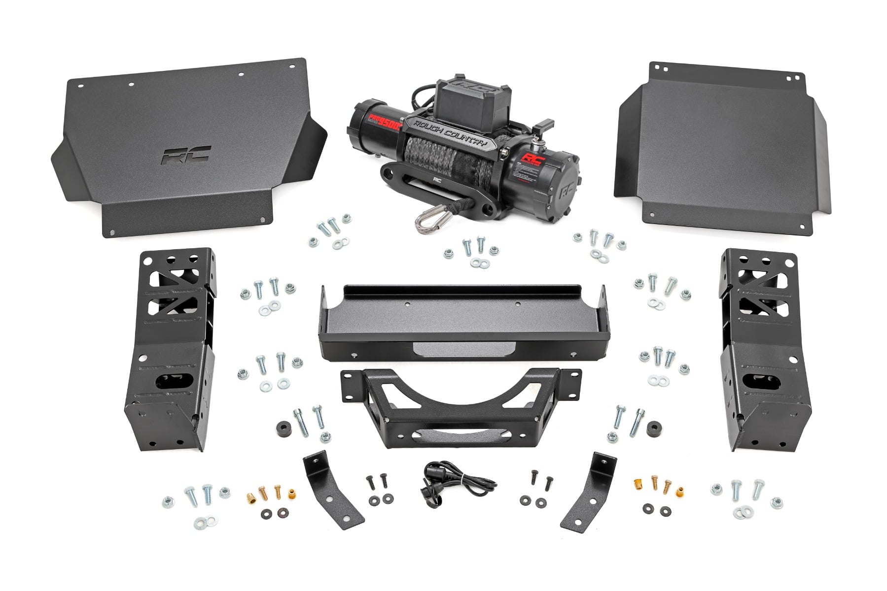 FXS Hidden Winch Mount | PRO9500S | Toyota Tacoma 4WD (2024-2026) - Bumpers (Image 1 of 6)