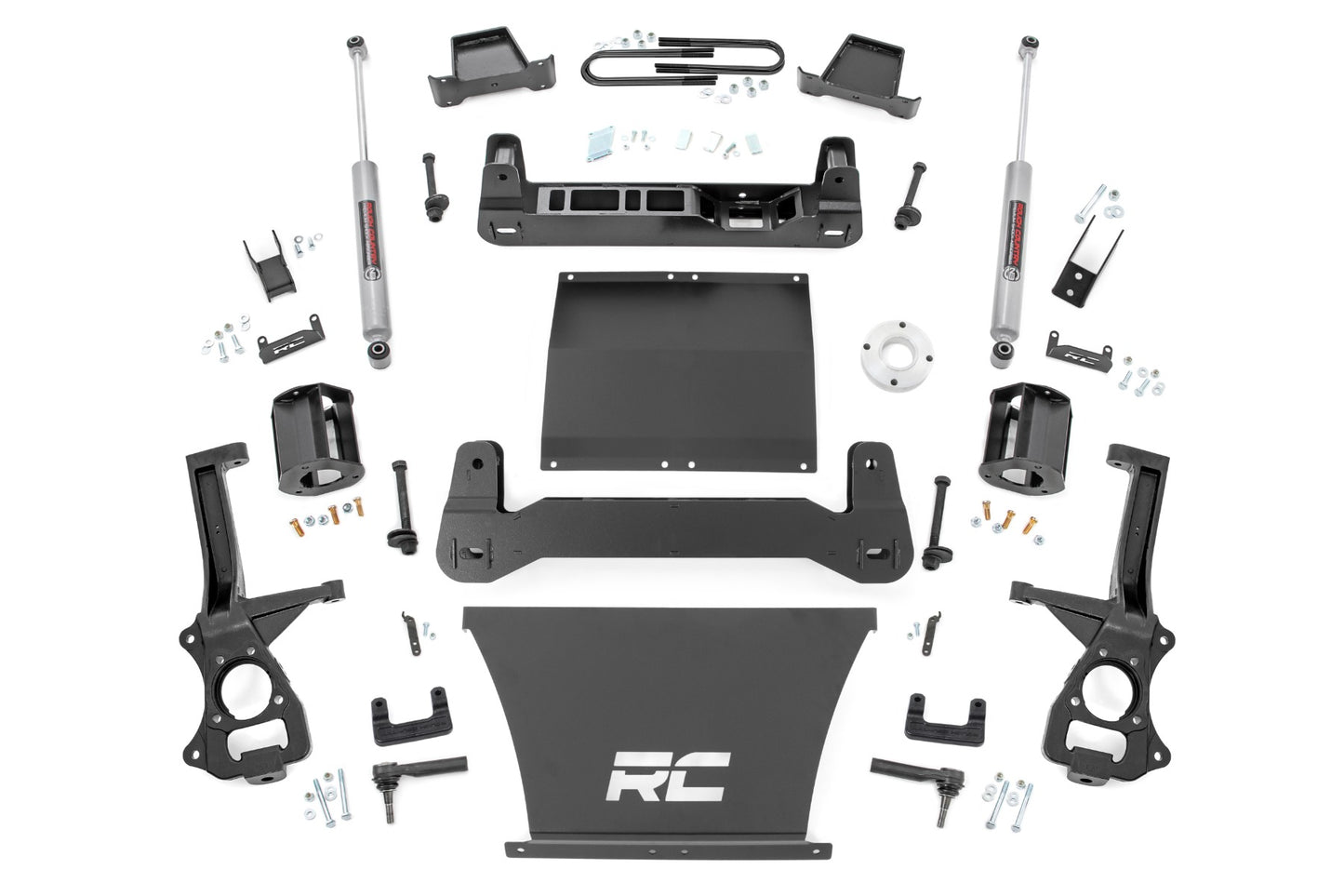 RC 6 Inch Lift Kit | Mono Leaf Rear | Vertex/V2 | Chevy Silverado 1500 (25-26) (manufacturer page)