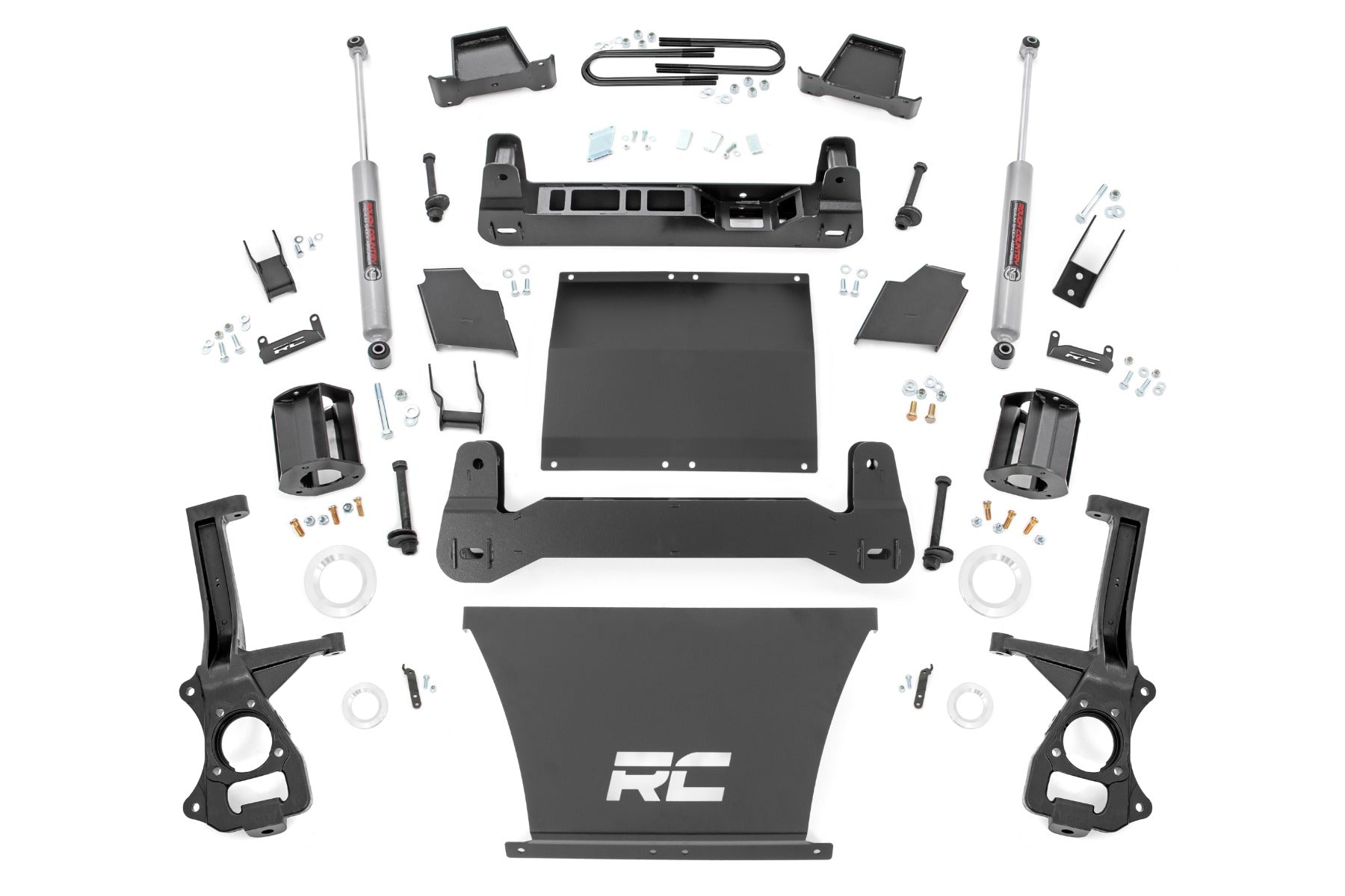 RC 6 Inch Lift Kit |Mono Leaf Rear | N3 Struts | GMC Sierra 1500 2WD/4WD (25-26) (manufacturer page)