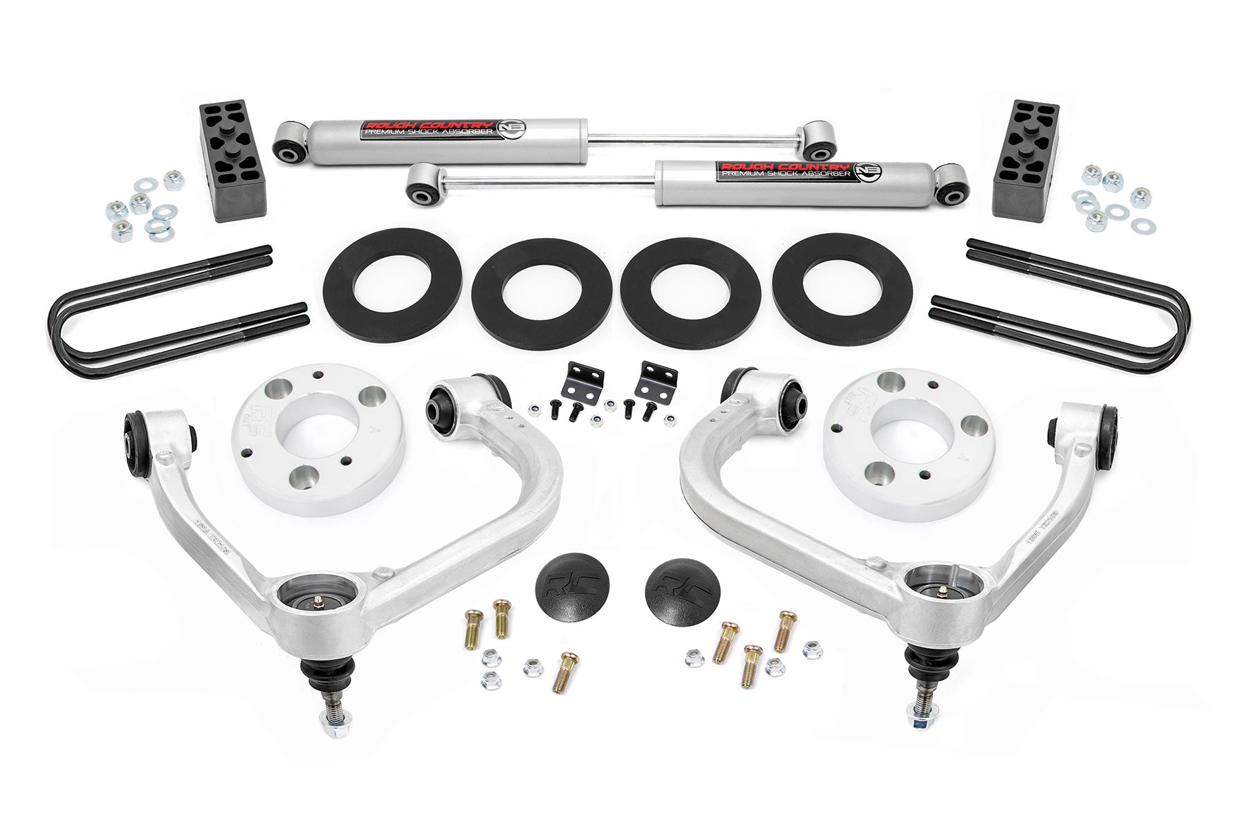 2021 JEEP GLADIATOR 2.5 IN. LIFT WITH SHOCK BRACKETS  FRT LONG TRAVEL COILS RE - Image 1
