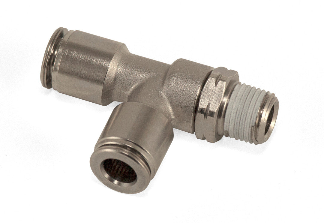 Air Lift Company 21841 Run Tee Male 1/8In Npt X 1/4In Tube X 1/4In Tube