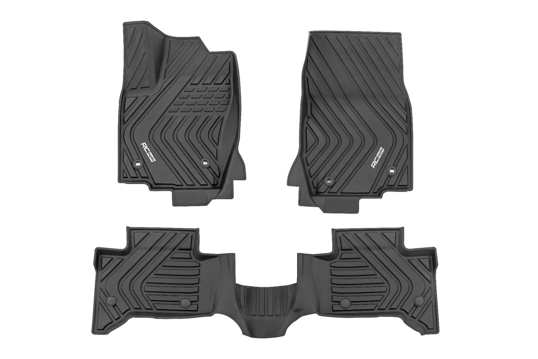 Flex-Fit Floor Mats | FR & RR | Toyota Land Cruiser 4WD (2024-2026) - Interior & Mats (Image 1 of 6)