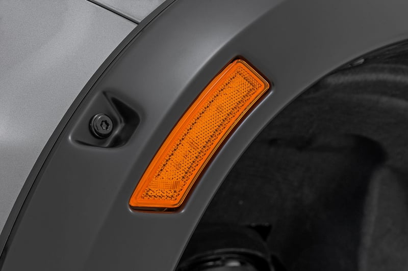 RC Pocket Fender Flares | E7 Velocity Blue | Ford Ranger 2WD/4WD (2024-2026) (manufacturer page)