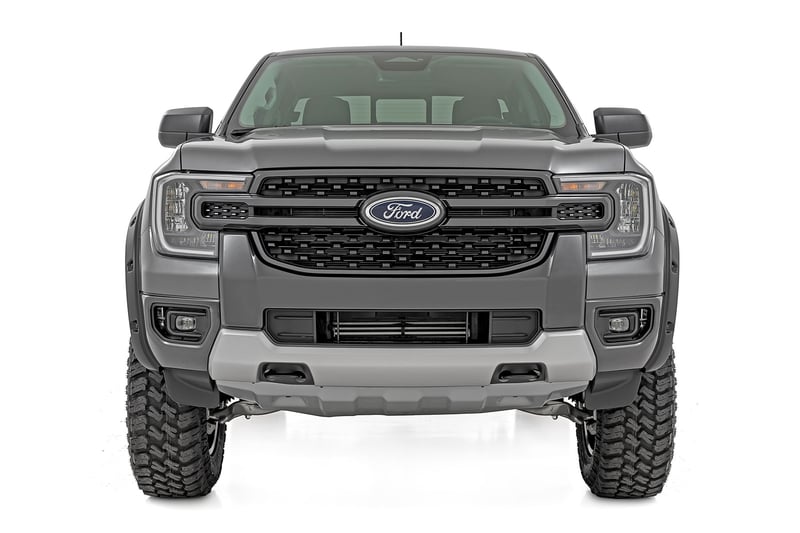 RC Pocket Fender Flares | E7 Velocity Blue | Ford Ranger 2WD/4WD (2024-2026) (manufacturer page)