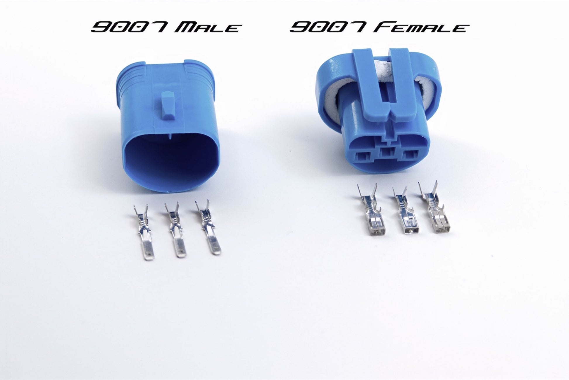 Connector: 9006/9005 Male - Wiring Parts (Image 3 of 6)