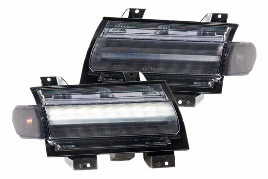 XB LED DRLs: Jeep JL / JT (18+ / Smoked Lens / Set) - DRL & Signals (Image 1 of 6)