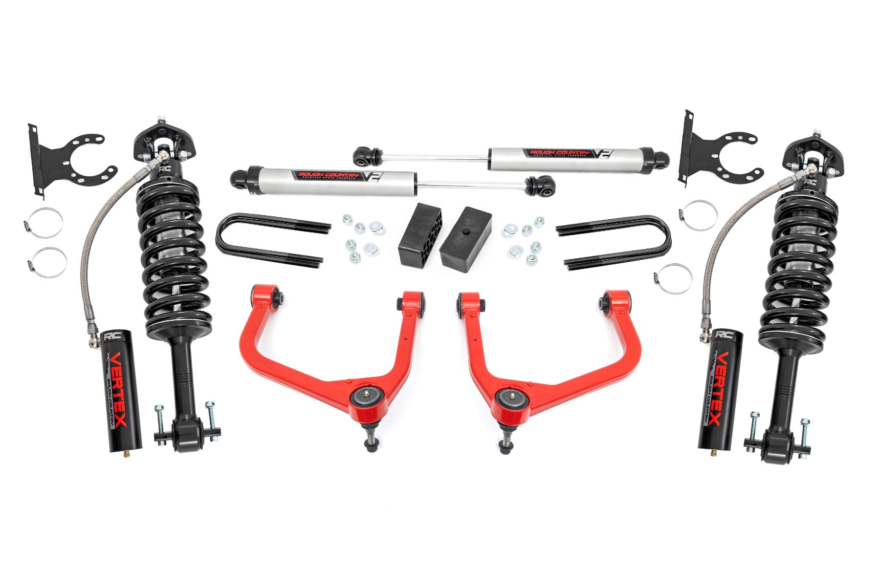 3.5 Inch Lift Kit | Mono Leaf Rear | Vertex/V2 | GMC Sierra 1500 (19-24) - Vertex Kits (Image 1 of 6)