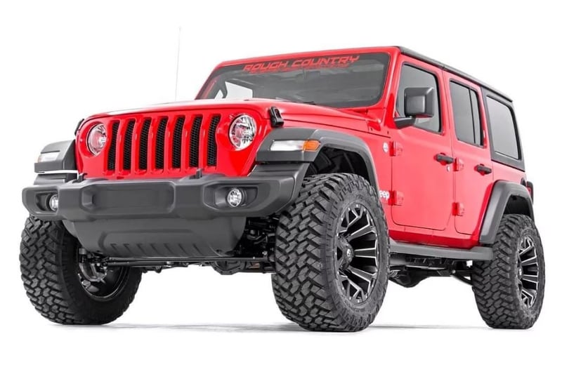 RC 2.5 Inch Lift Kit | Coils | Jeep Wrangler Unlimited Rubicon 4WD (2018-2023) (manufacturer page)