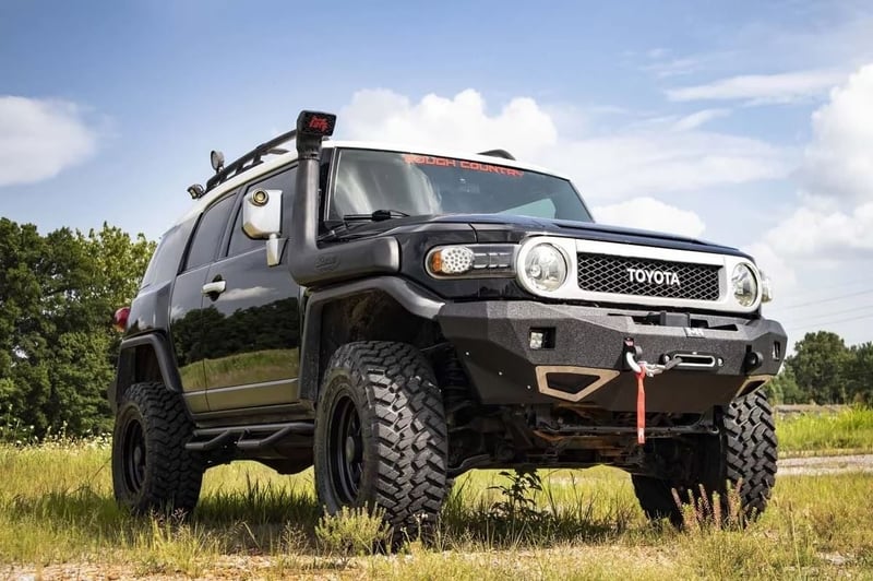 RC 3 Inch Lift Kit | Red Spacers | Toyota 4Runner (03-09)/FJ Cruiser (07-14) (manufacturer page)