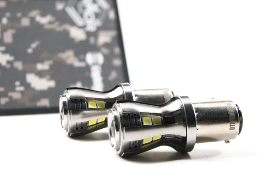 1157: GTR Armor (White / Pair) - Signal/Brake/Interior (Image 1 of 4)