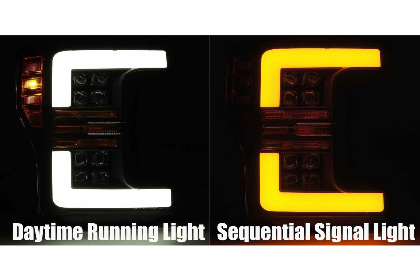 ARex Nova LED Headlights: Ford Super Duty (17-19) - Black (Set) - Headlights (Image 5 of 6)