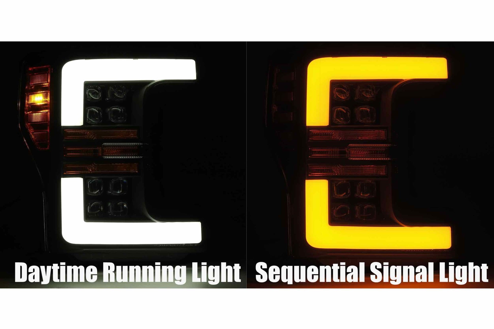 ARex Nova LED Headlights: Ford Super Duty (17-19) - Black (Set) - Headlights (Image 5 of 6)