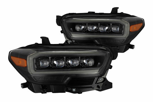 ARex Nova LED Headlights: Toyota Tacoma (16-20) - Alpha-Black (Set) - Headlights (Image 1 of 6)