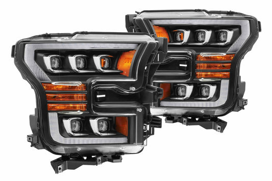 ARex Nova LED Headlights: Ford F150 (15-17) - Black (Set) - Headlights (Image 1 of 6)
