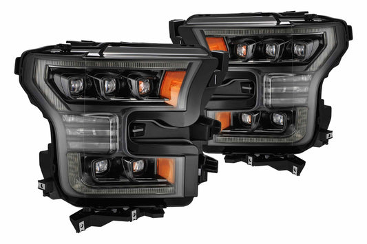 ARex Nova LED Headlights: Ford F150 (15-17) - Alpha-Black (Set) - Headlights (Image 1 of 6)