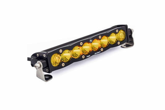 BD 10in S8 Series LED Light Bar: (Amber / Spot Beam) - Off Road - Universal (Image 1 of 6)