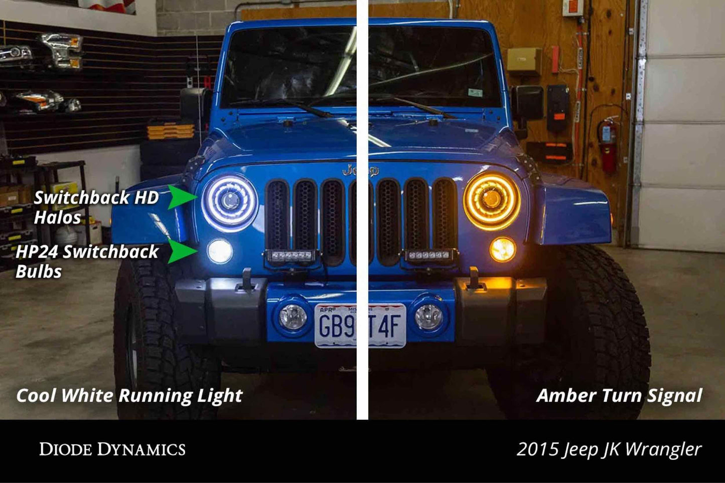 DD HD LED Halos: Set (60mm / Amber) - LED Halos/Strips (Image 3 of 6)