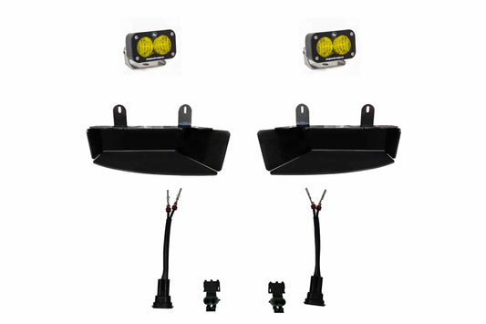 BD LED Fog Kit: Dodge Ram HD (19+) (S2 Sport / White) - Off Road - Veh. Spec (Image 1 of 6)