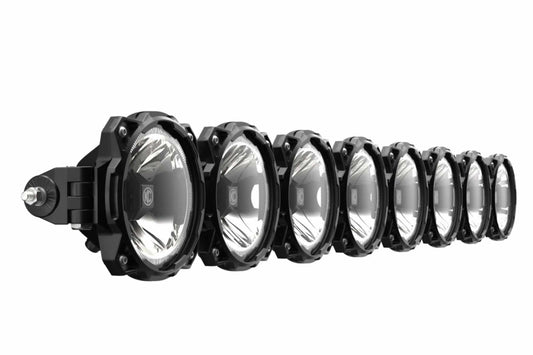 Gravity LED Pro6 Light Bar: 9 Pods (57in / Spot + Flood Beam) - Off Road - Universal (Image 1 of 6)