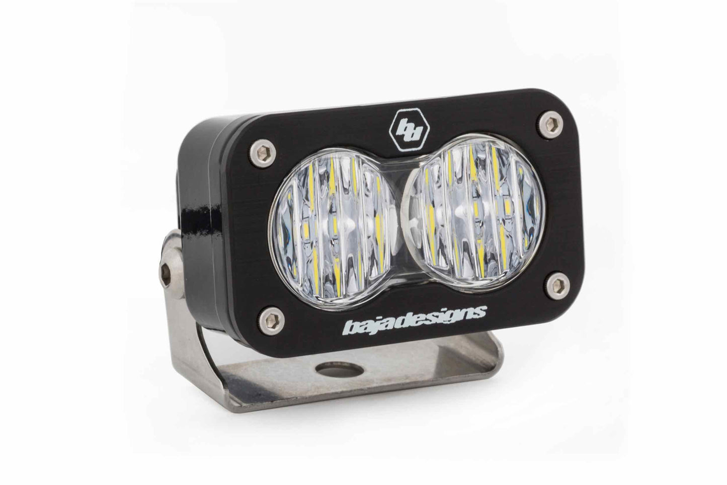 BD S2 Sport LED Wide Cornering Amber Flush Mount - Off Road - Universal (Image 4 of 6)